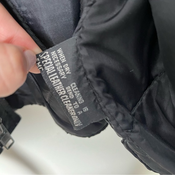 Frontier Leathers Leather biker jacket - Picture 8 of 10